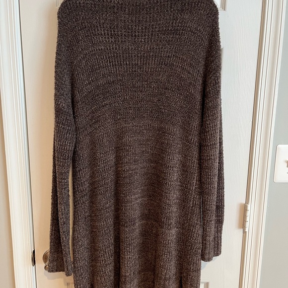 Barefoot Dreams Cozy Chic Lite Ling Weekend Cardigan Size Large color Brown - Picture 2 of 5